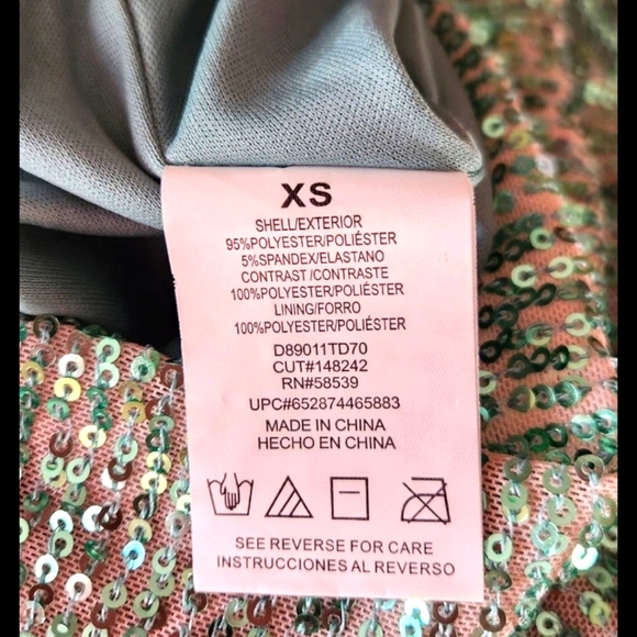 Women's dress, above knee, mini - Picture 4 of 5